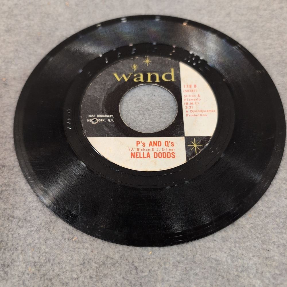 Nella Dodds Your Love Back P's And Q's Wand 178 Northern Soul 45 RPM Vinyl - Picture 4 of 4